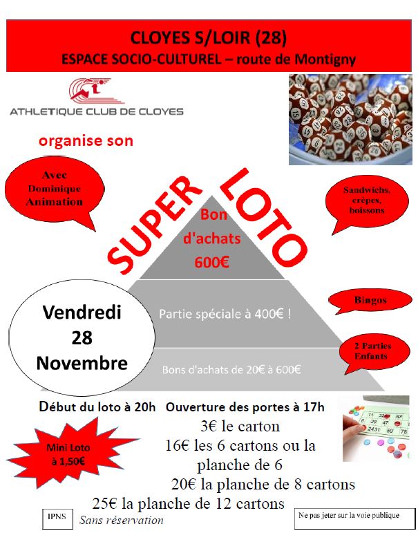affiche loto 2025