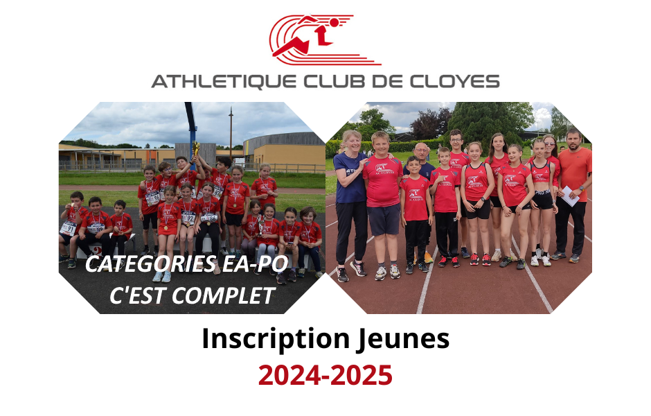 inscriptions 2024-2025 - jeunes